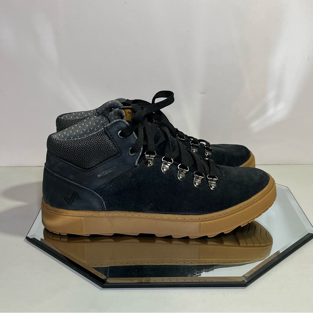 Women’s Forsake Lucie Mid Waterproof Outdoor Sneaker Boot, Size 8.5 Black